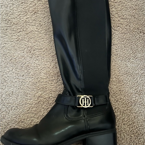 Tommy Hilfiger Imizza riding boots - Picture 2 of 8